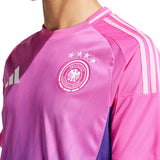 adidas Men's Germany 2024/25 Away Jersey Semi Lucid Fuchsia/Purple Crest