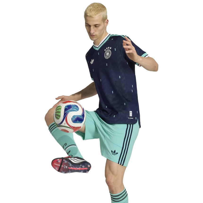 adidas Men's Germany World Cup 2026 Authentic Away Jersey Navy Crest Model