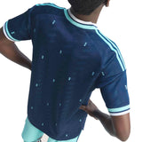 adidas Men's Germany World Cup 2026 Authentic Away Jersey Navy Crest Neck