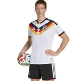 adidas Men's Germany World Cup 2026 Authentic Home Jersey White Model