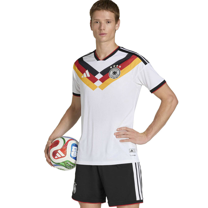 adidas Men's Germany World Cup 2026 Authentic Home Jersey White Model