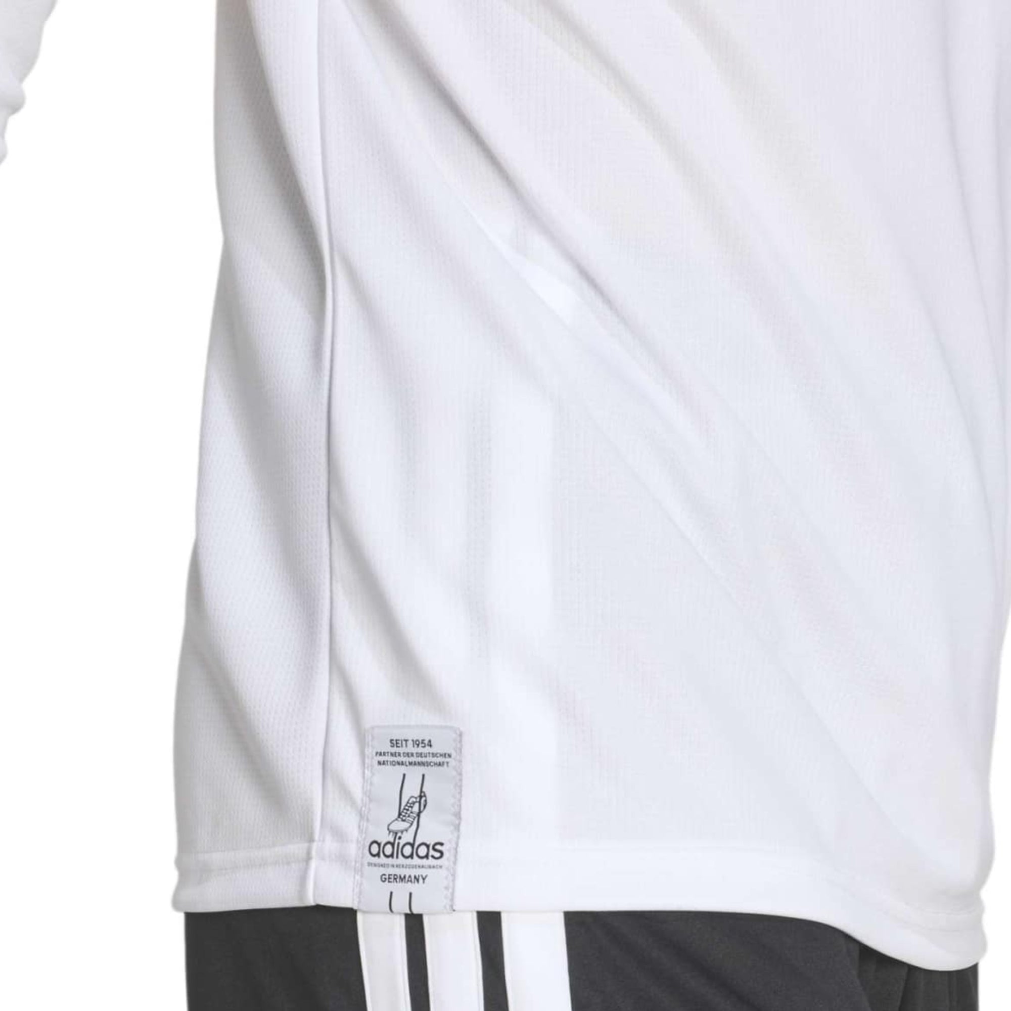 adidas Germany Men's Home Stadium Long Sleeve Soccer Jersey World