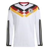 adidas Men's Germany World Cup 2026 Home Long Sleeve Jersey White