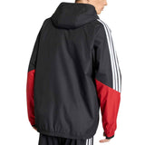adidas Men's Germany World Cup 2026 Tiro All Weather Jacket Black/Red/Yellow Back