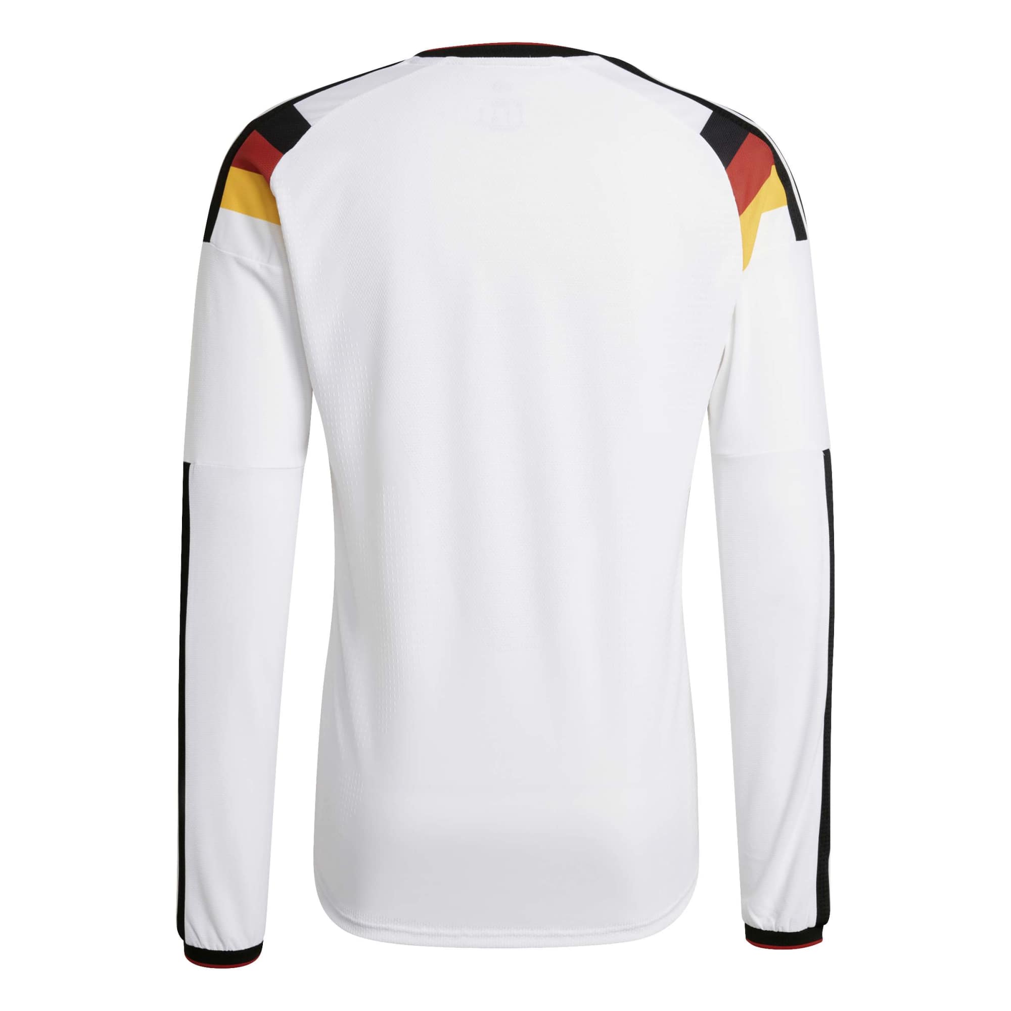 【イギリス製】アディダス×ドイツ代表 ゲームシャツ XL ホワイト 00s adidas Germany Men's Home Authentic Long Sleeve Soccer Jersey