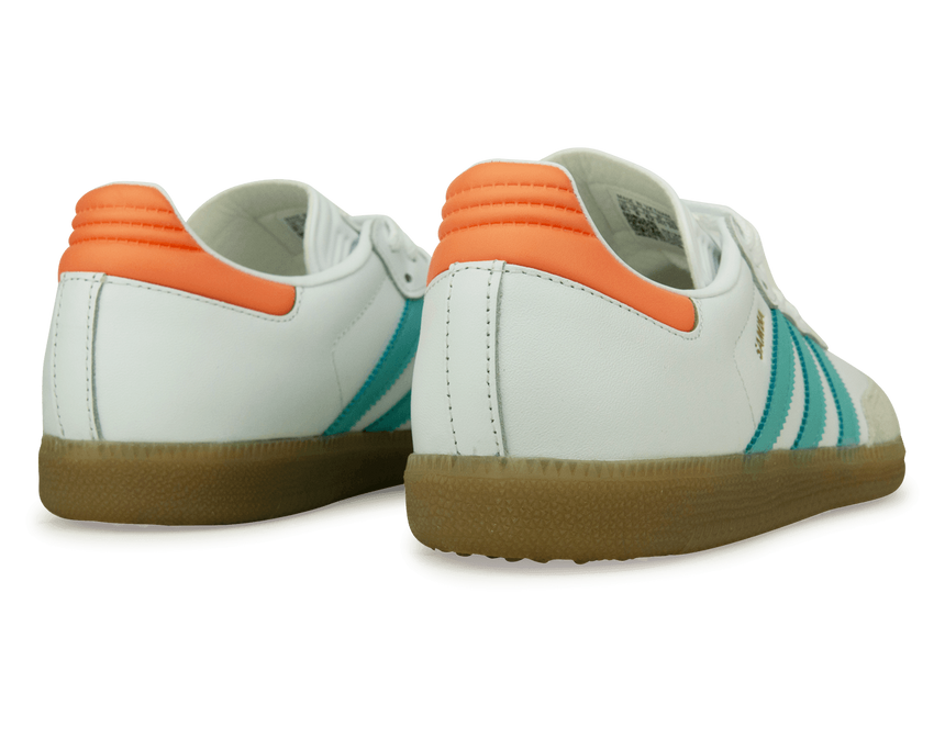 adidas Men's Inter Miami Samba Indoor White/Mint, 10 adidas Men's Inter Miami Samba Indoor White/Mint, 10