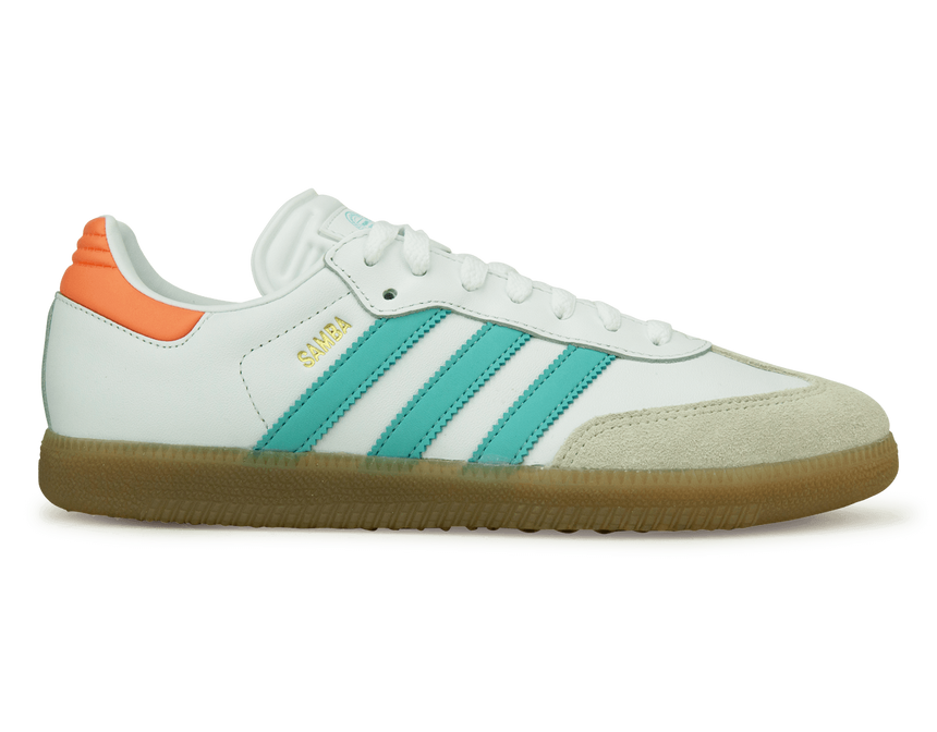 adidas Men's Inter Miami Samba Indoor White/Mint, 10