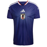 adidas Men's Japan World Cup 2026 Authentic Home Jersey Blue Front