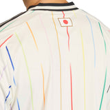 adidas Men's Japan World Cup 2026 Away Jersey White/Black Neck