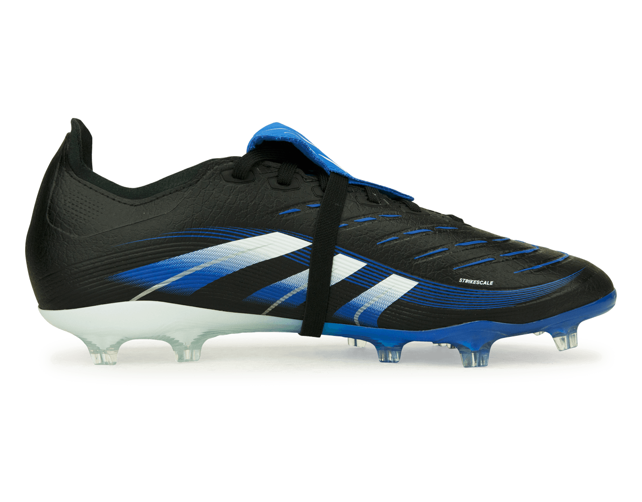 adidas Men's Jude Bellingham Predator League Foldover Tongue FG/MG Black/Blue Side