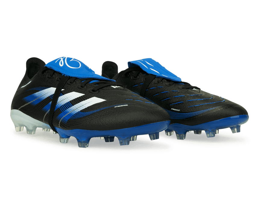 adidas Men's Jude Bellingham Predator League Foldover Tongue FG/MG Black/Blue Together