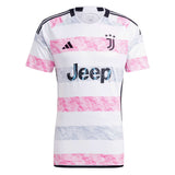 adidas Men's Juventus 2023/24 Away Jersey White/Black Front