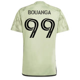 adidas Men's LAFC 2023/24 Authentic Away Jersey w/ Bouanga #99 Printing Back
