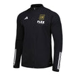adidas Men's LAFC 2023/24 Full-Zip Top Black/Gold Front