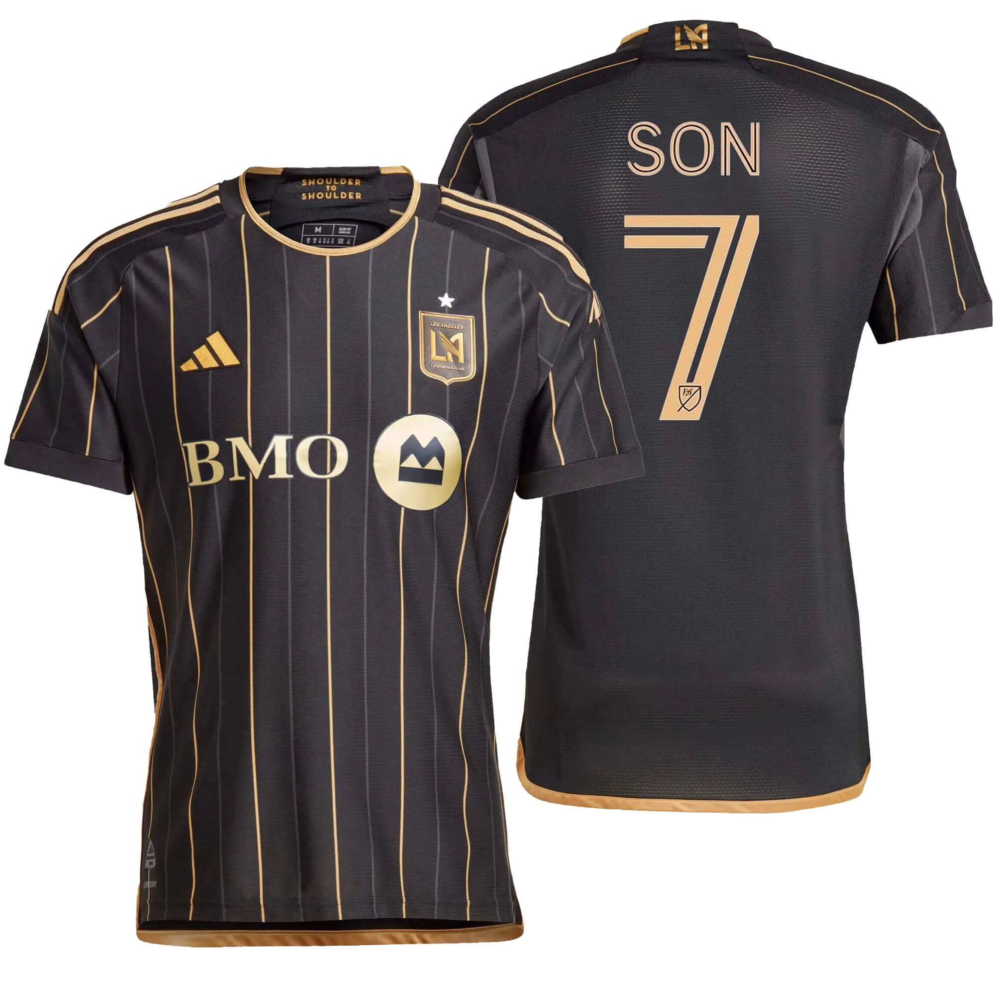 adidas LAFC Men's Home Authentic 2024/25 Soccer Jersey w/ Son #7