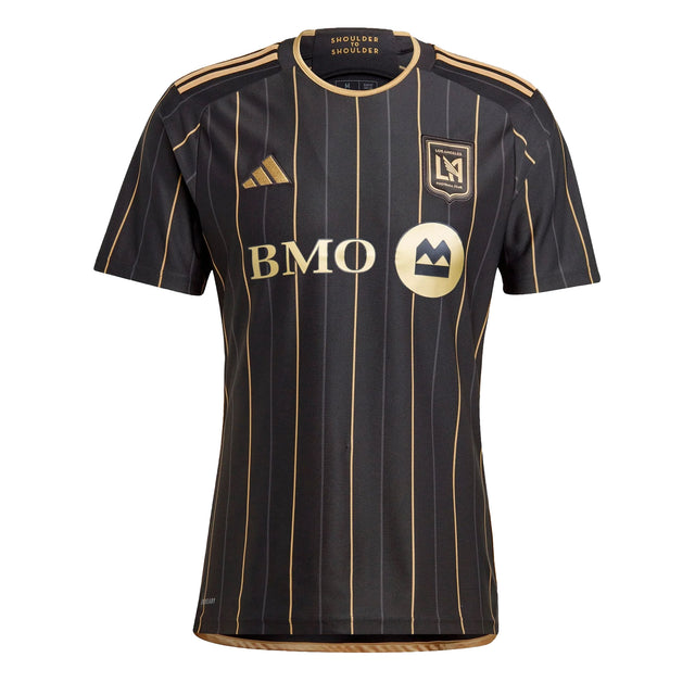 adidas Men's LAFC 2024/25 Home Jersey Black/Gold Front