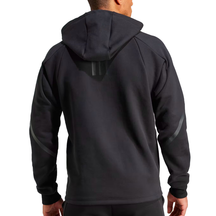 adidas Men's LAFC 2024 GameDay Anthem Jacket Black Back