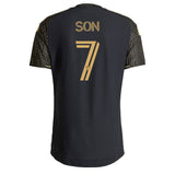 adidas Men's LAFC 2026/27 Authentic Home Jersey w/ Son #7 Printing Back