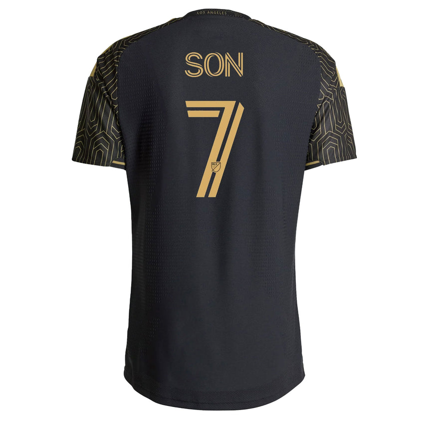 adidas Men's LAFC 2026/27 Authentic Home Jersey w/ Son #7 Printing Back