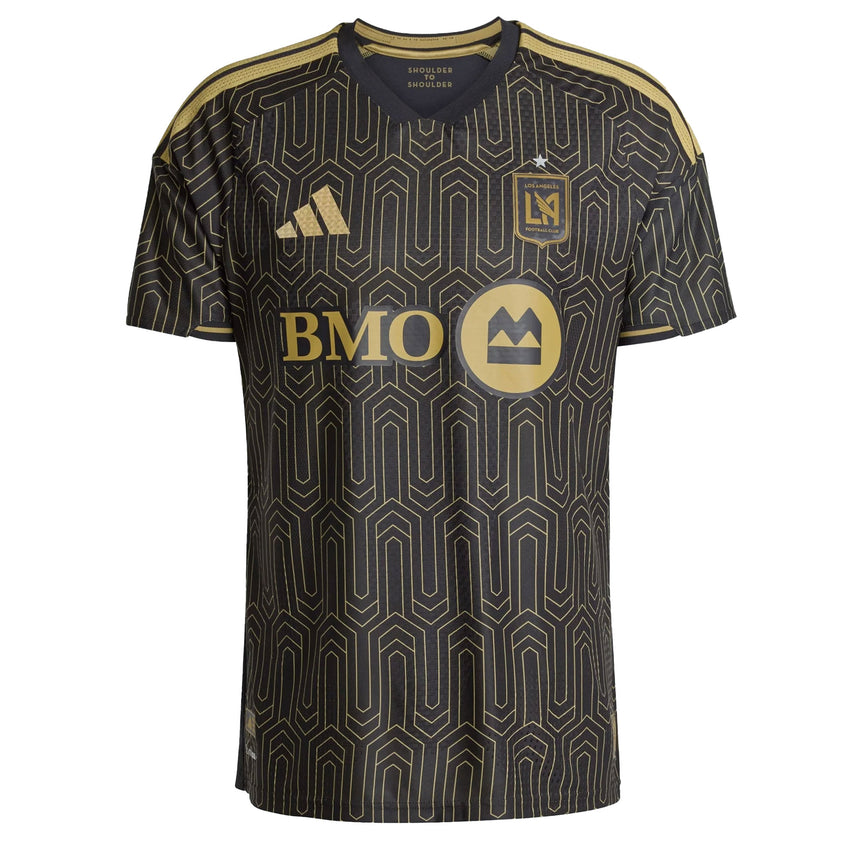 adidas Men's LAFC 2026/27 Authentic Home Jersey w/ Son #7 Printing Front