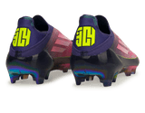 adidas Men's Lamine Yamal F50 Elite Laceless FG Purple/Lemon Rear