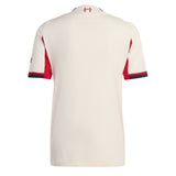 adidas Men's Liverpool 2025/26 Authentic Away Jersey Wonder White Back