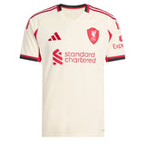 adidas Men's Liverpool 2025/26 Away Jersey Wonder White Front