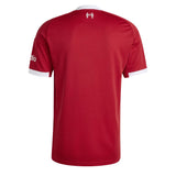 adidas Men's Liverpool 2025/26 Home Jersey Strawberry Red/White Back
