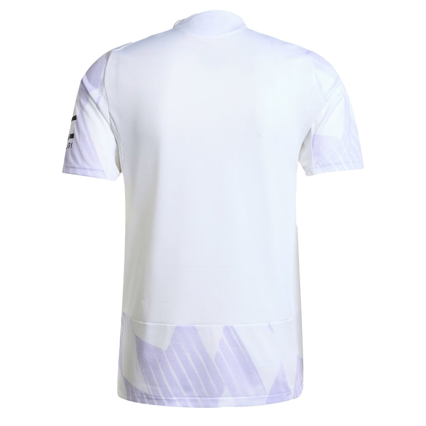 adidas Men's Manchester United 2025/26 Away Authentic Jersey White Back