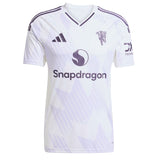 adidas Men's Manchester United 2025/26 Away Jersey White Front