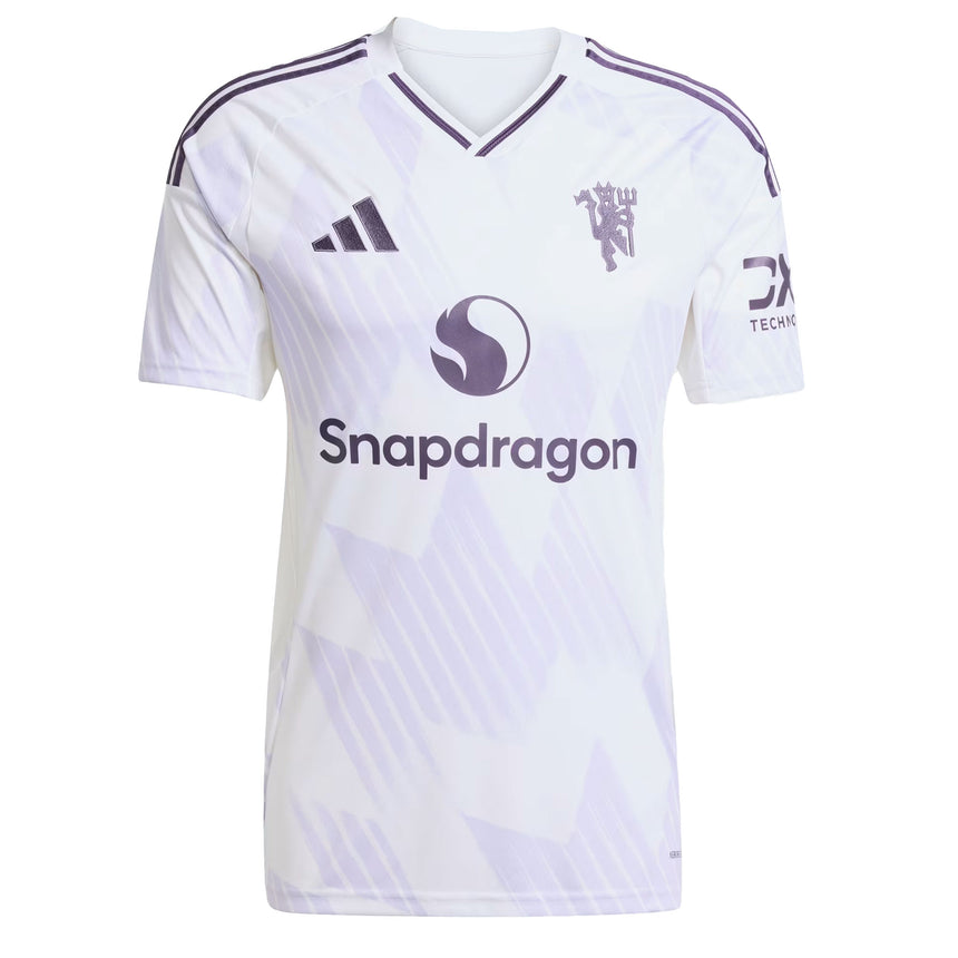 adidas Men's Manchester United 2025/26 Away Jersey White Front