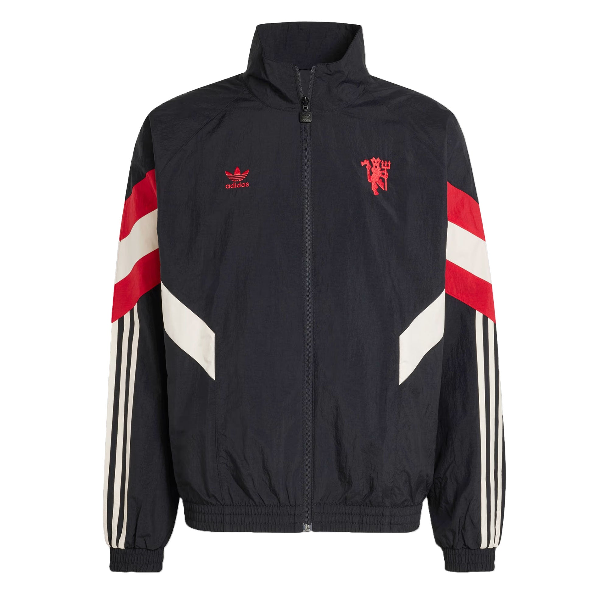 NIKE MANCHESTER fashion UNITED SOCCER TRACK JACKET BLACK ronaldo