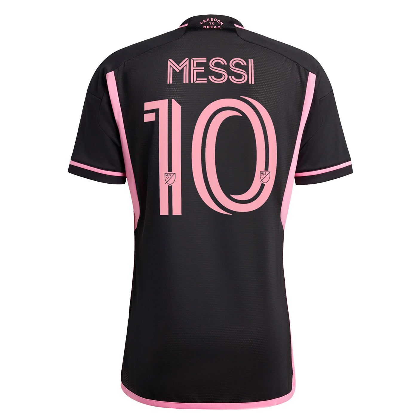 adidas Men's Inter Miami 2023/24 Authentic Away Jersey w/ Messi #10 Printing Back