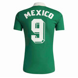 adidas Men's Mexico 1986 Home Jersey Green Back