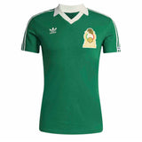 adidas Men's Mexico 1986 Home Jersey Green Front
