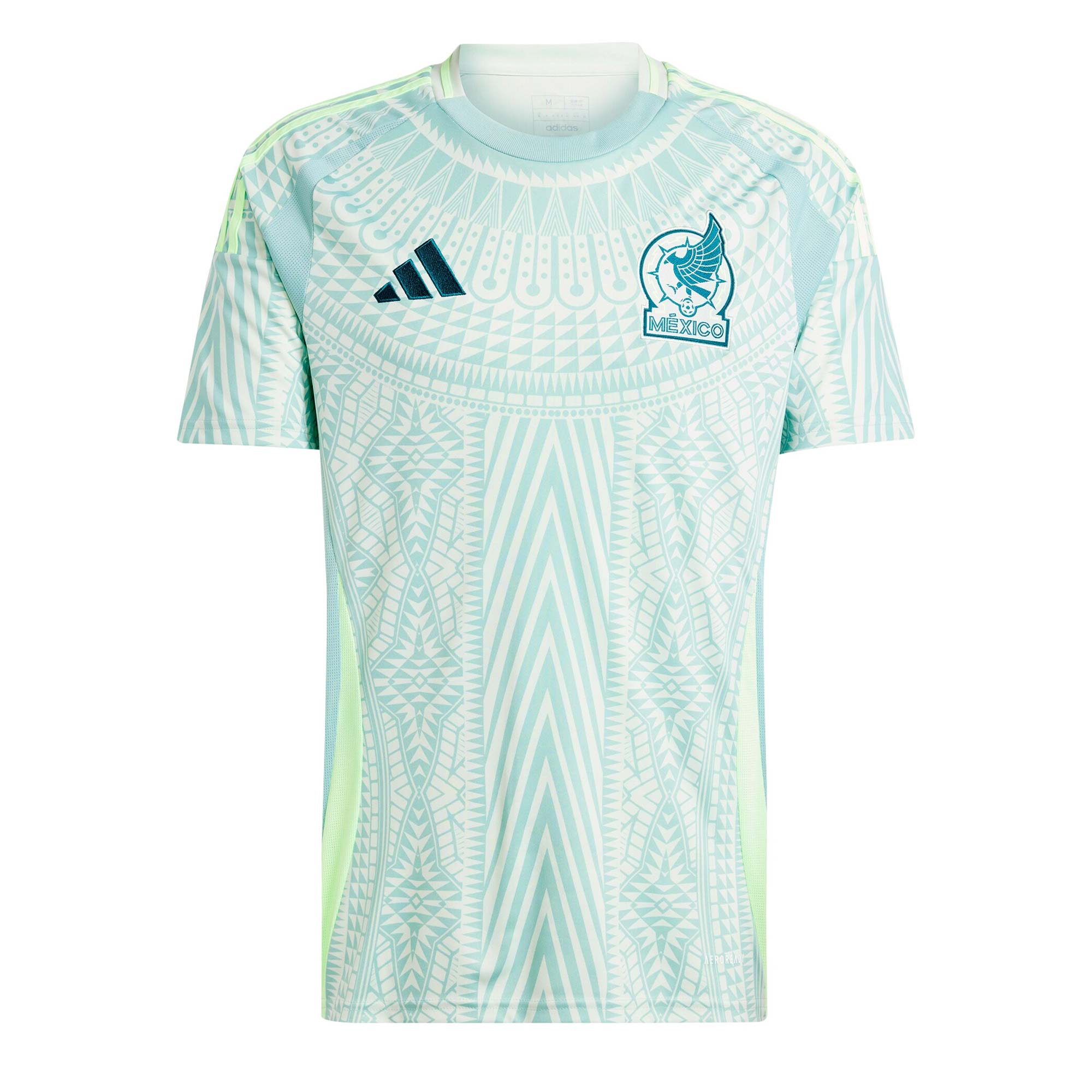 adidas Men's Mexico 2024/25 Away Jersey Light Green – Azteca Soccer