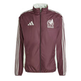 adidas Men's Mexico 2024 Anthem Jacket Dark Burgundy Front