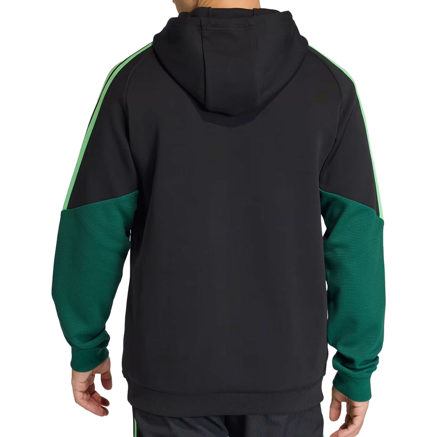 adidas Men's Mexico 26 Tiro Hoodie Black/Green Back