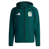 adidas Men's Mexico Tiro Travel Full Zip WindBreaker Green Front