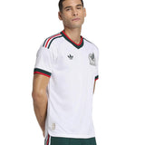 adidas Men's Mexico World Cup 2026 Authentic Away Jersey White Model
