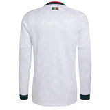 adidas Men's Mexico World Cup 2026 Authentic Away Long Sleeve Jersey White. Back