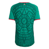 adidas Men's Mexico World Cup 2026 Authentic Home Jersey Green Back