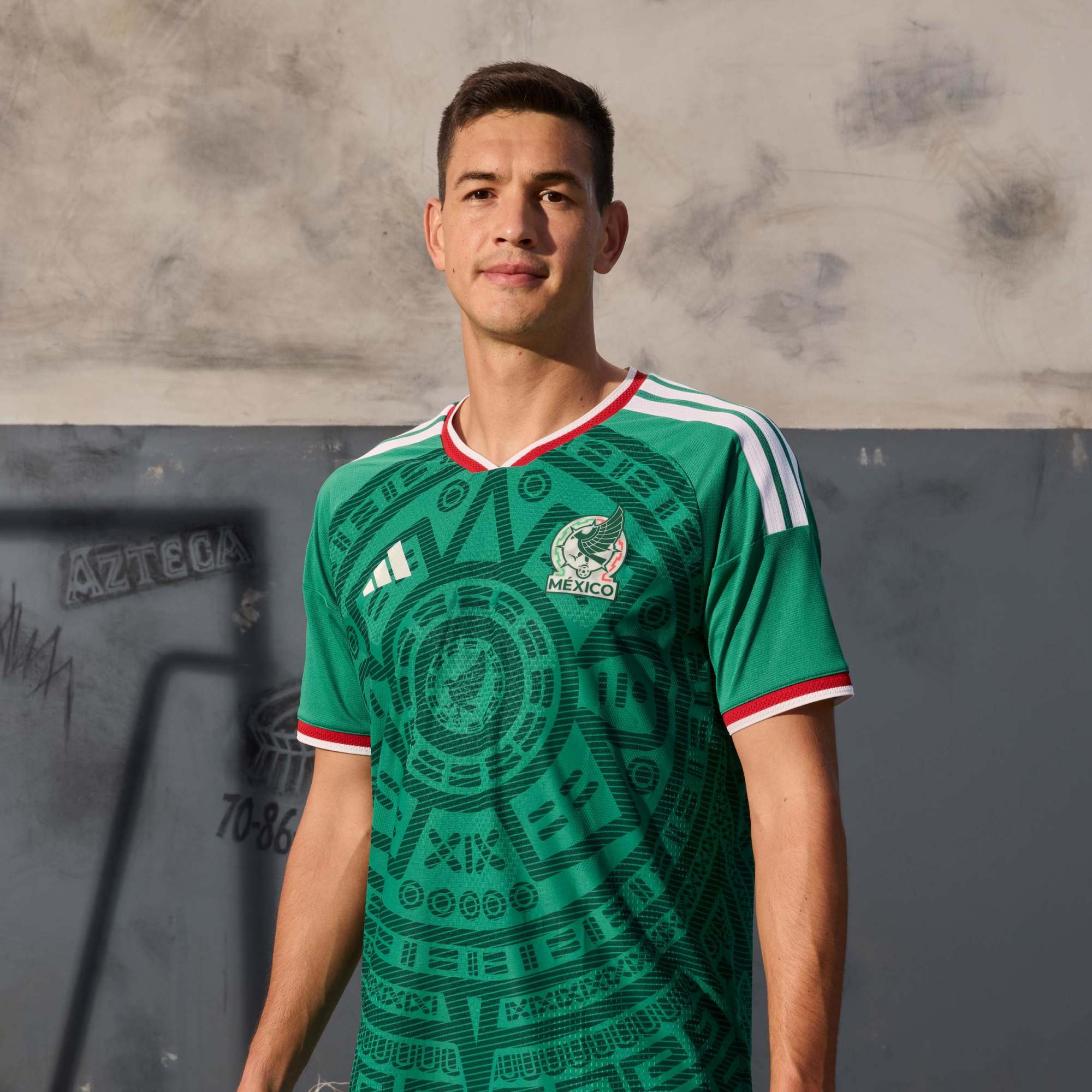 adidas Mexico Men's Home Authentic Soccer Jersey World Cup 2026