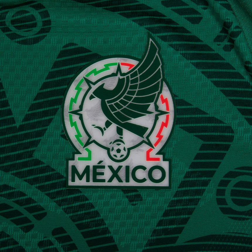 adidas Men's Mexico World Cup 2026 Authentic Home Jersey w/ S. Gimenez #11 Printing Crest