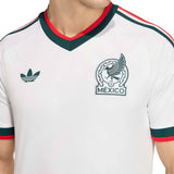 adidas Men's Mexico World Cup 2026 Away Jersey White Crest