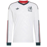 adidas Men's Mexico World Cup 2026 Away Long Sleeve Jersey White Front