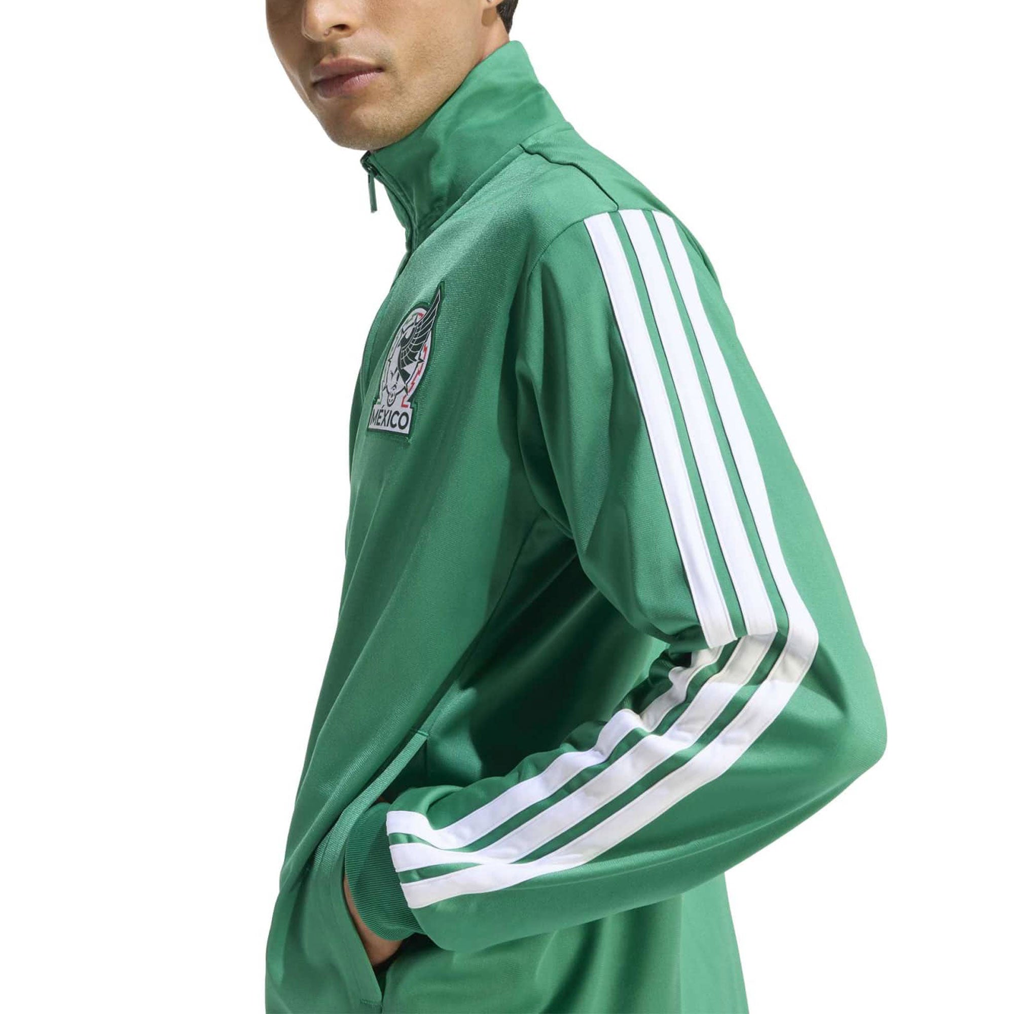 ATHLETAジャージMEXICO Men's adidas Teal Mexico National Team Originals Full-Zip Track