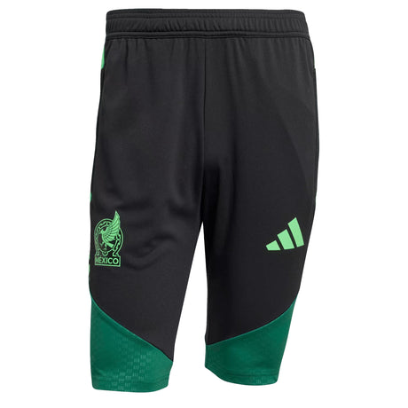 adidas Men's Mexico World Cup 2026 1/2 Pants Black/Green Front