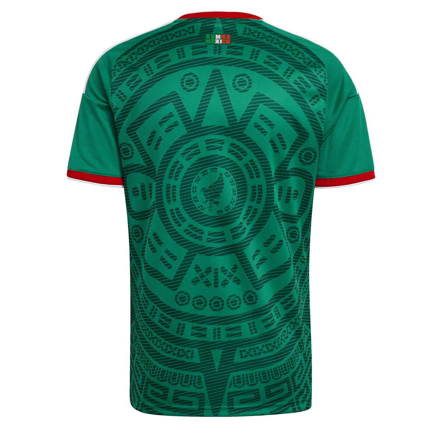 adidas Men's Mexico World Cup 2026 Home Jersey Green/White Back