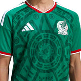 adidas Men's Mexico World Cup 2026 Home Jersey Green/White Crest